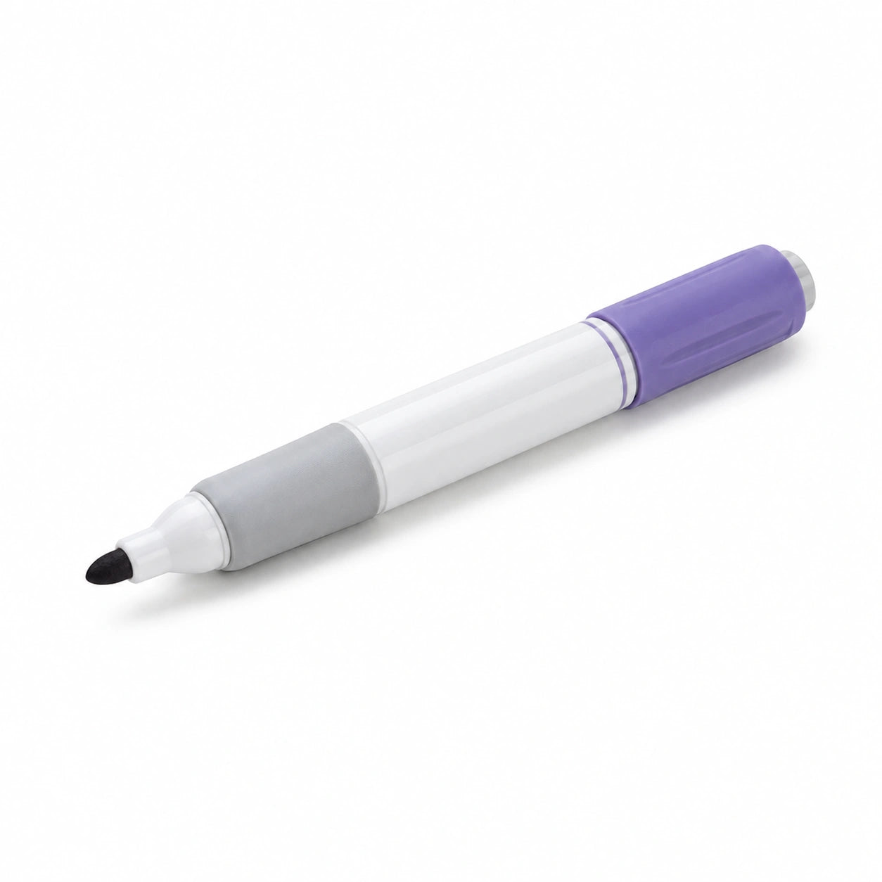 Whiteboard-Marker Schwarz Lila Rund