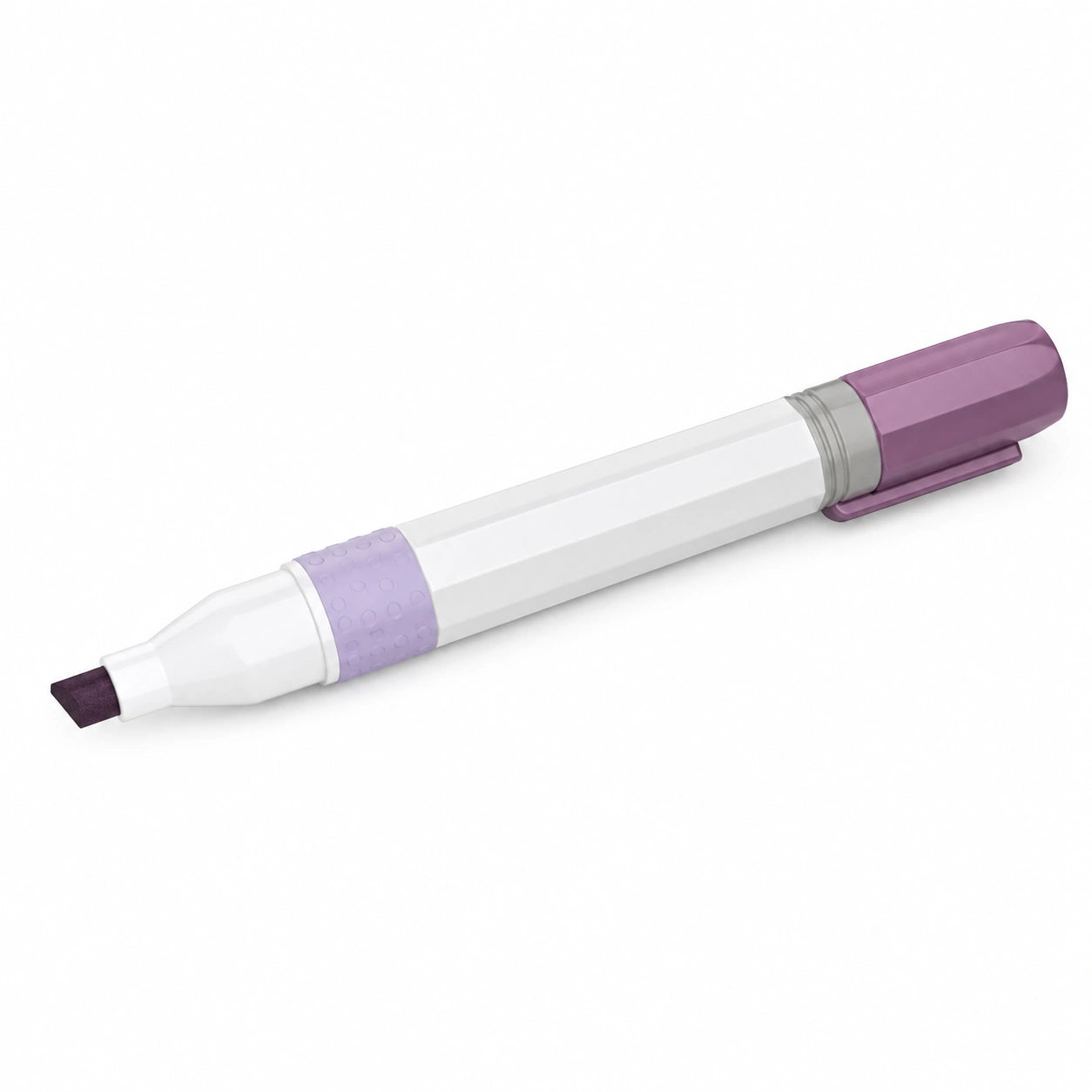 Violetter Whiteboard Marker mit Keilspitze und schnelltrocknender Tinte