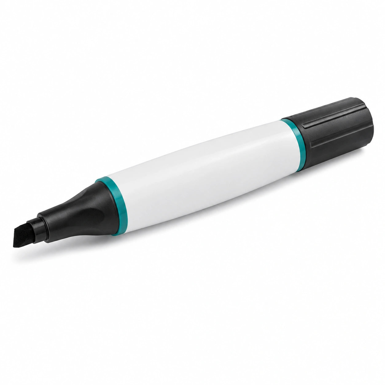 Whiteboard-Marker mit Keilspitze, Schwarz
