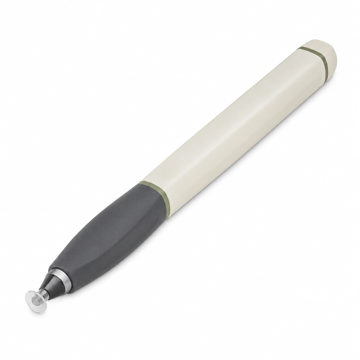 Präzisionsstift mit Scheibenspitze für Touchscreen, Schwarz und Beige