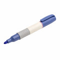 Dicker blauer Marker mit Rundspitze