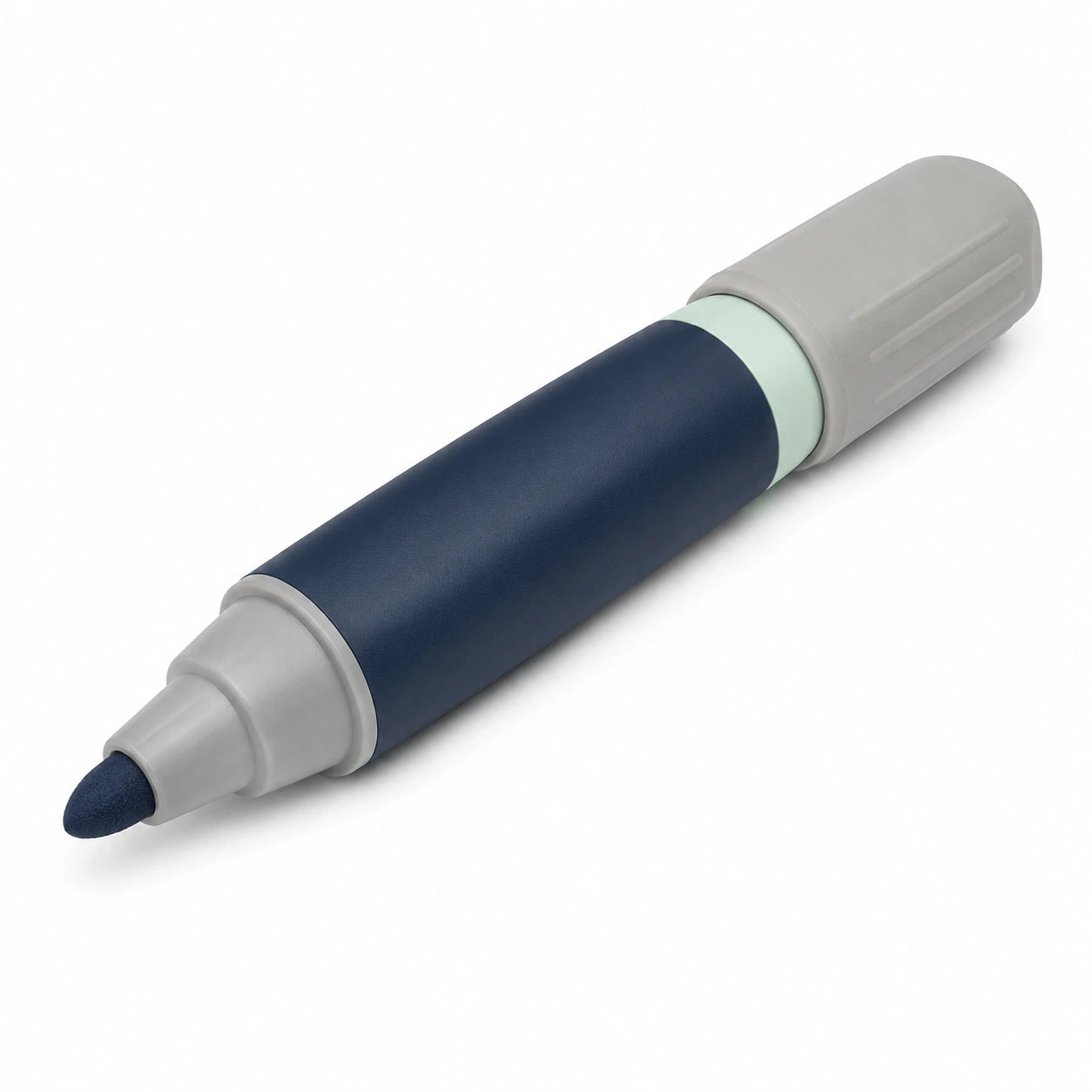 Breitkopfstift Dunkelblau/Grau mit Wasserbasierter Tinte