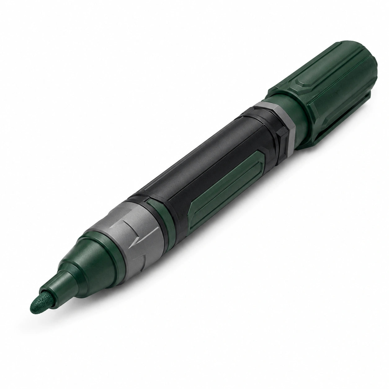 Permanentmarker mit Rundspitze Dunkelgrün/Schwarz