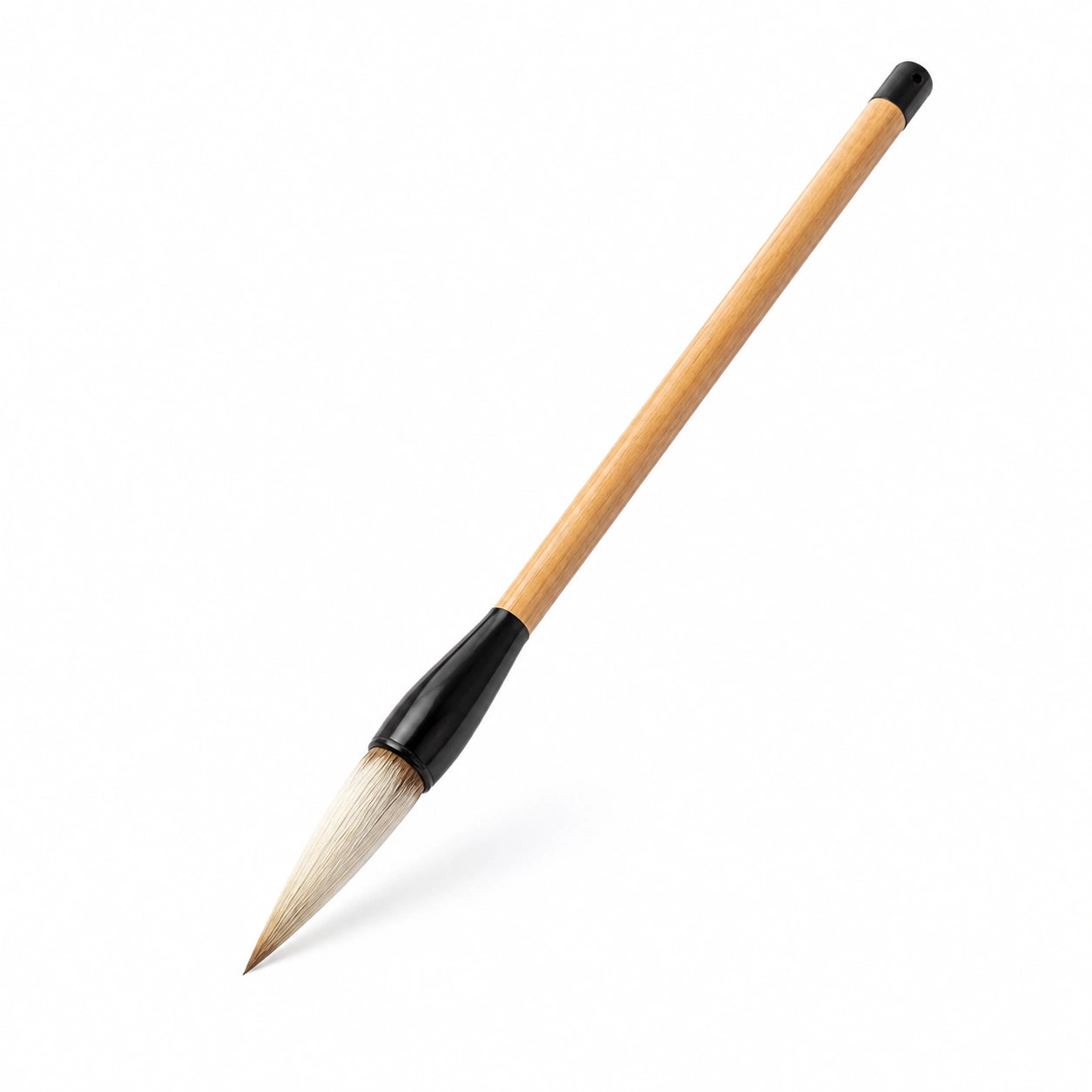 Traditioneller Kalligrafie-Pinsel mit Naturhaar und Holzgriff