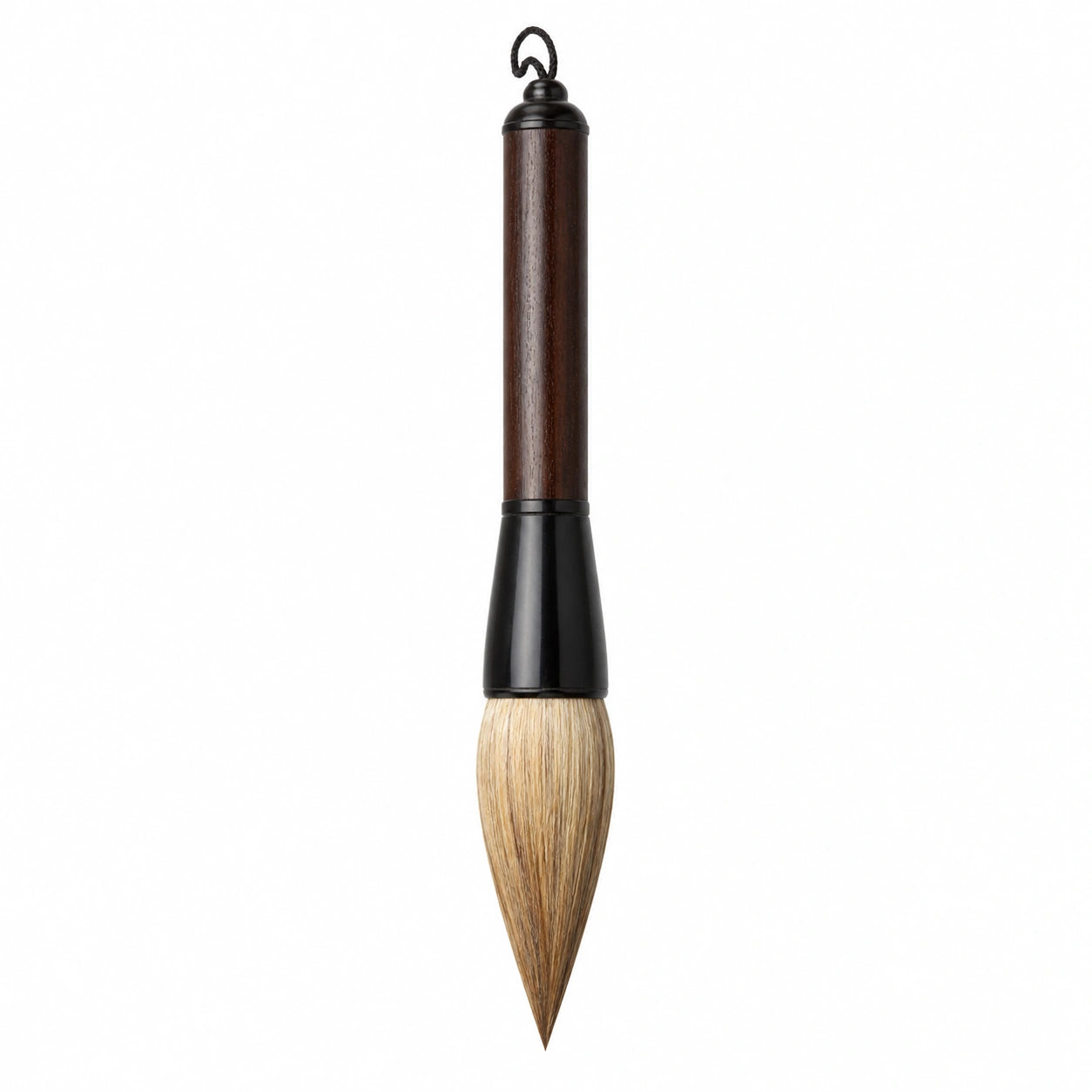 Kalligraphie-Pinsel mit Holzgriff und Naturhaar, 8 cm Spitze