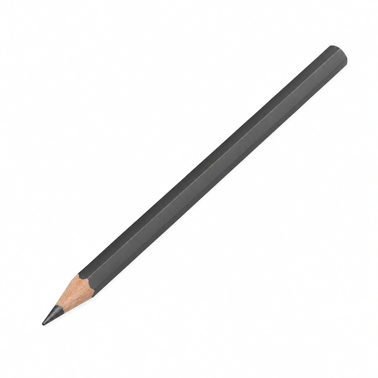 Schwarzer HB Bleistift Sechseckig