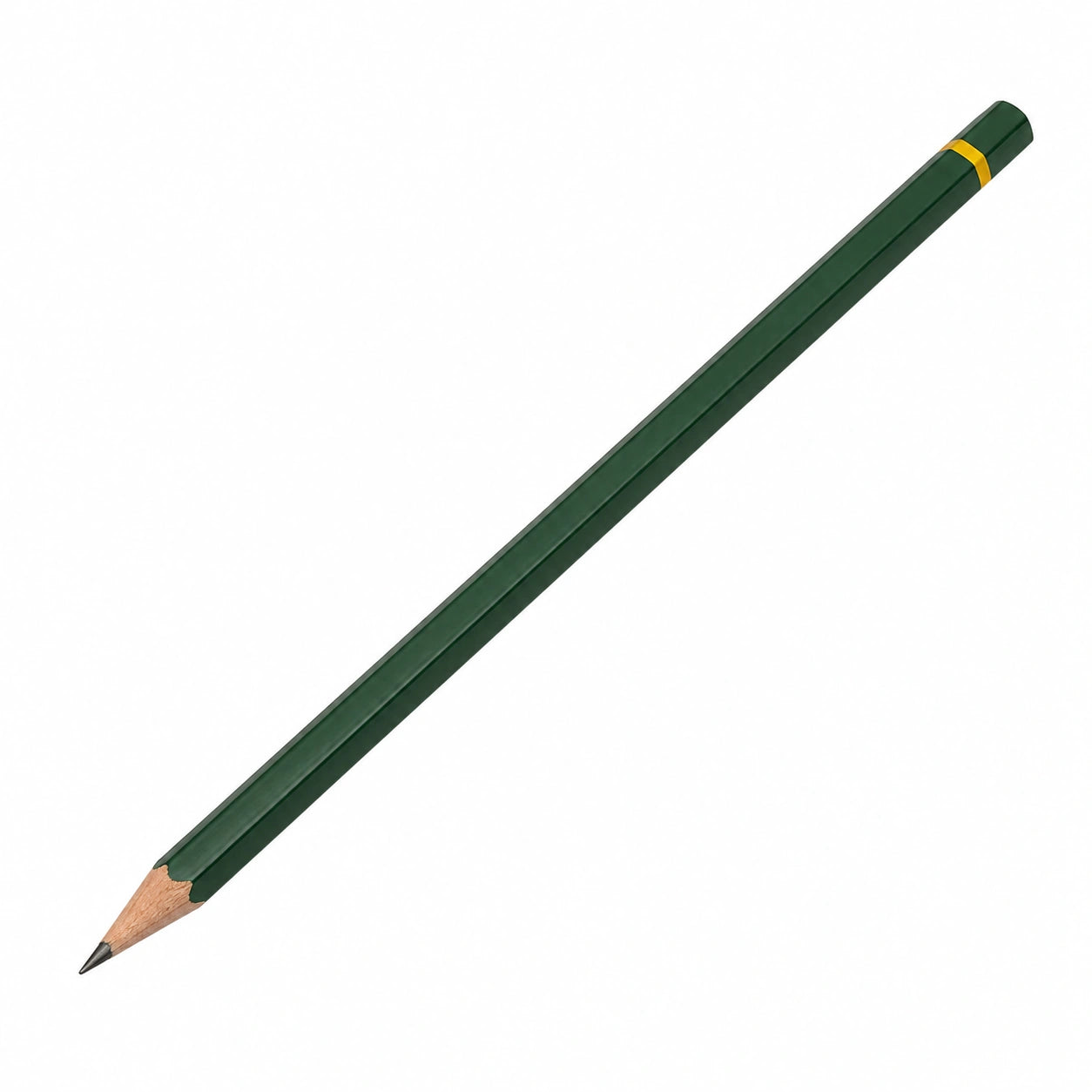 Sechskantiger Bleistift Grün HB